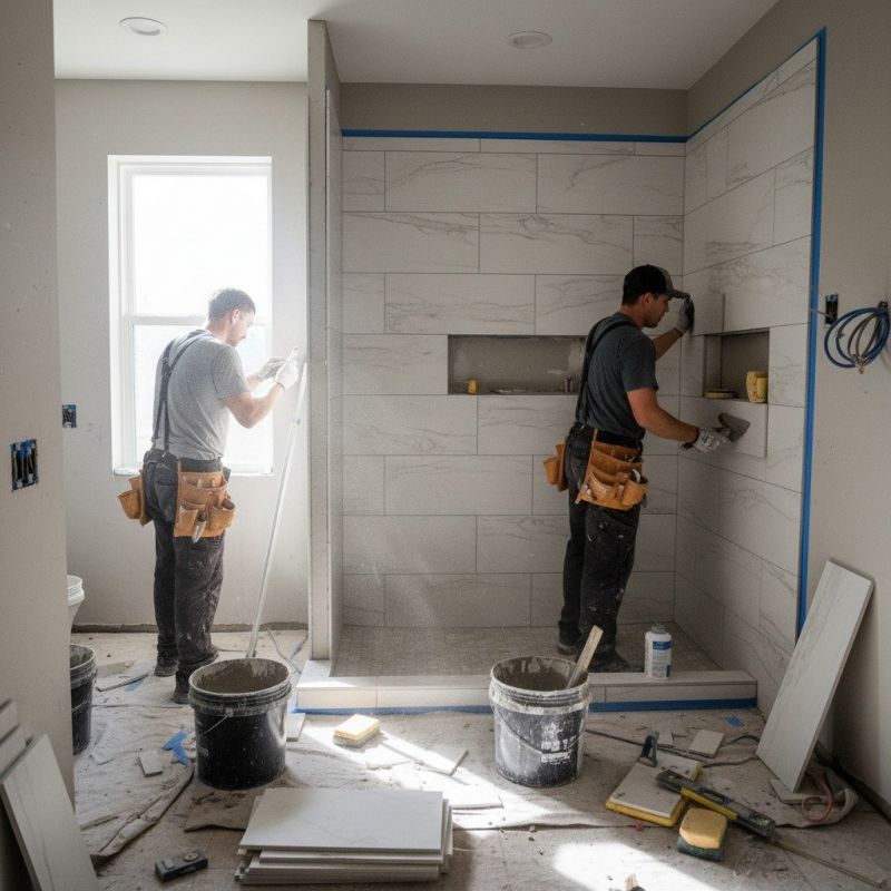 Shower Floor Tiling in Denver, CO
