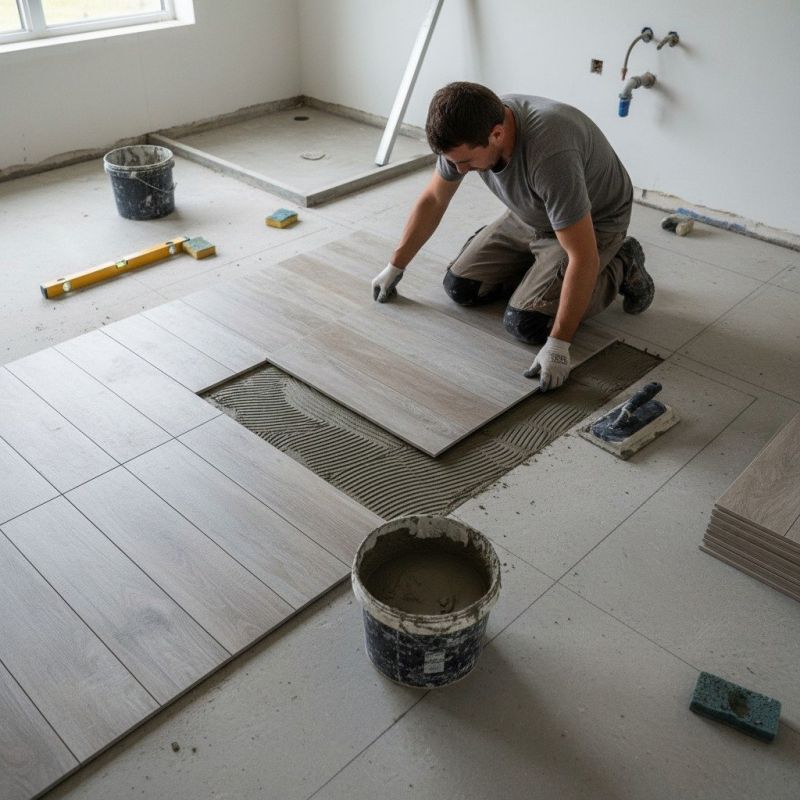 Porcelain Tile Installation in Longmont, CO