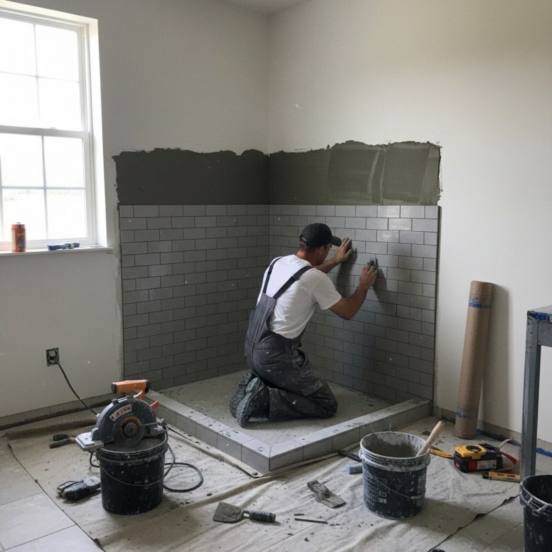 Shower Floor Tiling in Denver, CO