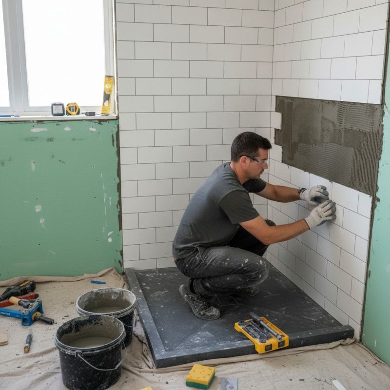 Tile Shower Floor Installation in Denver, CO
